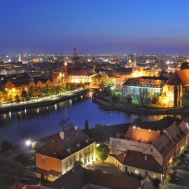 Osiem wspaniałych… miejsc do podziwiania Wrocławia z wysoka